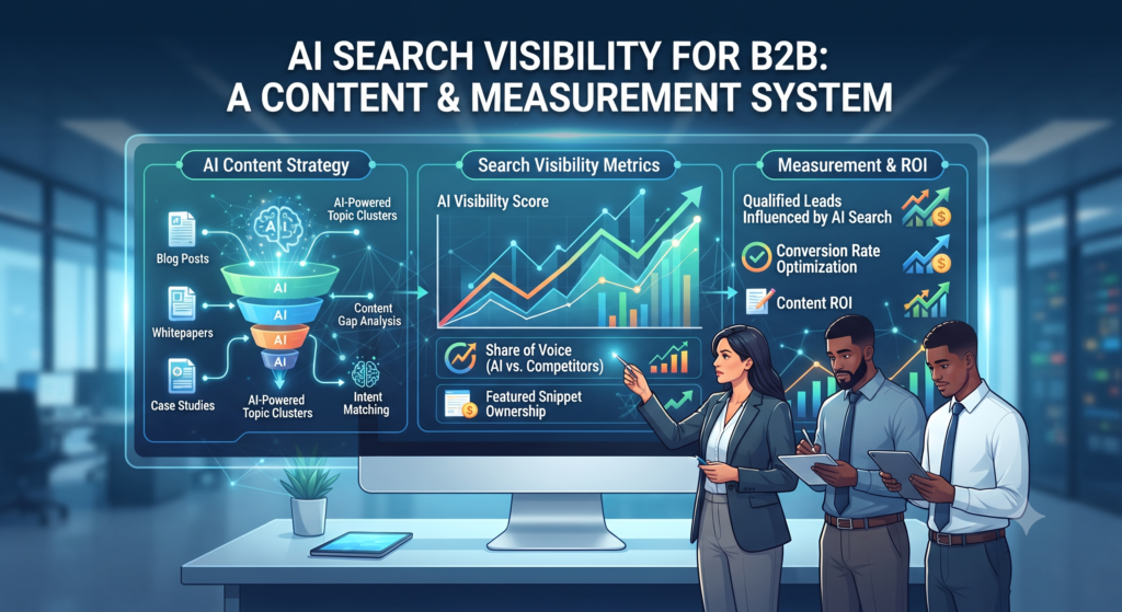 AI Search Visibility for B2B: A Content and Measurement System
