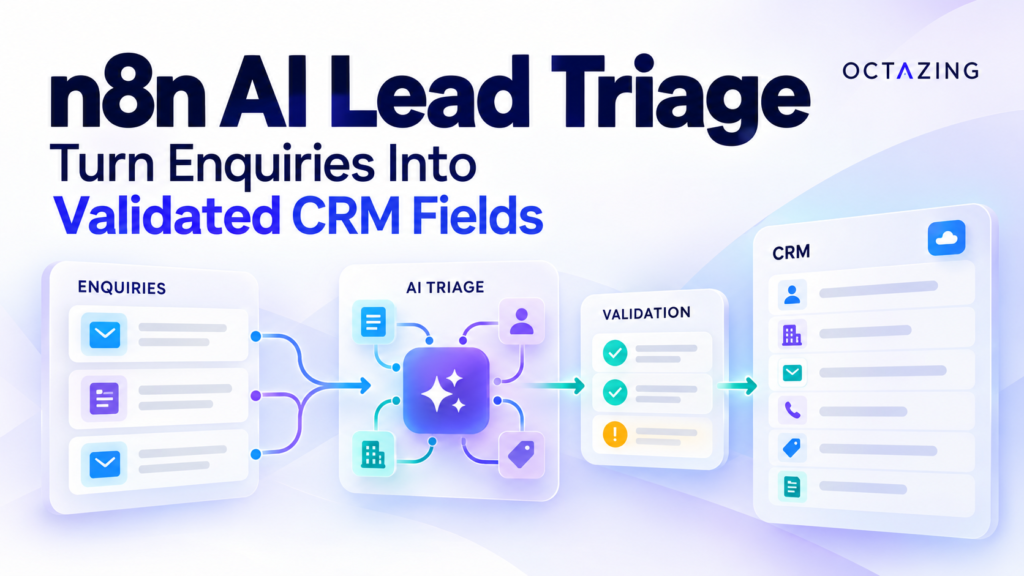 n8n Enquiry Triage to CRM
